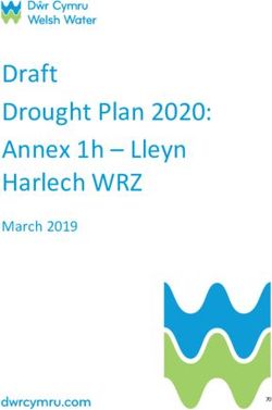 Draft Drought Plan 2020: Annex 1h - Lleyn Harlech WRZ - March 2019