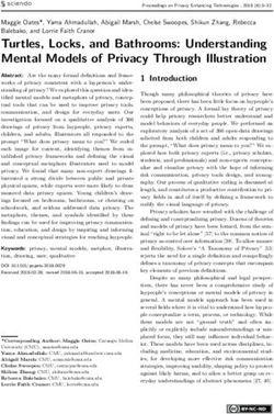 Turtles, Locks, and Bathrooms: Understanding Mental Models of Privacy Through Illustration - Privacy Enhancing Technologies ...