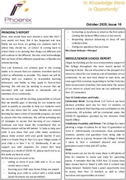 In Knowledge there is Opportunity' - Phoenix P-12 Community ...