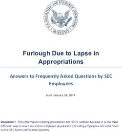 Furlough Due to Lapse in Appropriations - Answers to Frequently Asked Questions by SEC Employees - SEC.gov