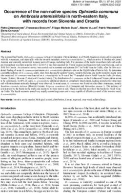 Occurrence of the non-native species Ophraella communa on Ambrosia artemisiifolia in north-eastern Italy, with records from Slovenia and Croatia