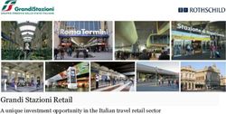 Grandi Stazioni Retail - A unique investment opportunity in the Italian travel retail sector - Rfi
