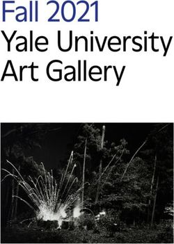 Fall 2021 Yale University Art Gallery - Yale University Art Gallery