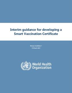 Interim guidance for developing a Smart Vaccination Certificate