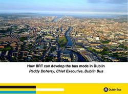 How BRT can develop the bus mode in Dublin - Paddy Doherty, Chief Executive, Dublin Bus
