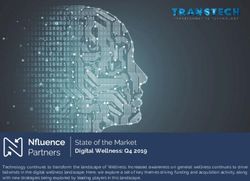 State of the Market Digital Wellness: Q4 2019 - Nfluence Partners