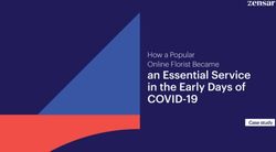 An Essential Service in the Early Days of - COVID-19 - How a Popular Online Florist Became - Zensar