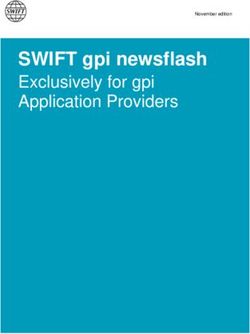 SWIFT gpi newsflash Exclusively for gpi Application Providers