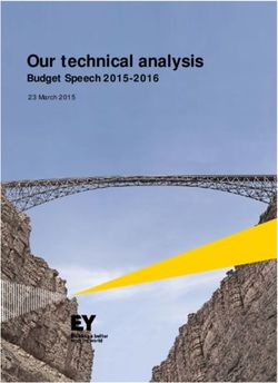 Our technical analysis - Budget Speech 2015-2016 23 March 2015