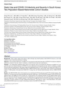 Statin Use and COVID-19 Infectivity and Severity in South Korea: Two Population-Based Nationwide Cohort Studies