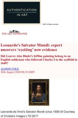 Leonardo's Salvator Mundi: expert uncovers 'exciting' new evidence - Authentication in Art