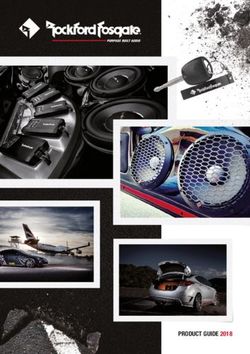 PRODUCT GUIDE 2018 - Audio Design GmbH