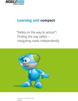 Learning unit compact - "Safely on the way to school": Finding the way safely - navigating roads independently - Mobilekids.net