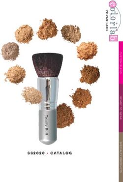 SS2020 CATALOG - Colorlab Private Label