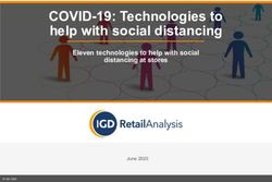 COVID-19: Technologies to help with social distancing - Eleven technologies to help with social distancing at stores - Retail ...