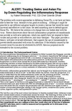 ALERT: Treating Swine and Avian Flu by Down-Regulating the Inflammatory Response
