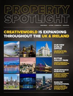 CREATIVEWORLD IS EXPANDING THROUGHOUT THE UK & IRELAND