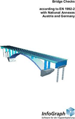 BRIDGE CHECKS ACCORDING TO EN 1992-2 WITH NATIONAL ANNEXES AUSTRIA AND GERMANY - INFOGRAPH GMBH