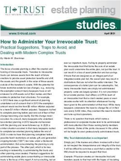 How to Administer Your Irrevocable Trust