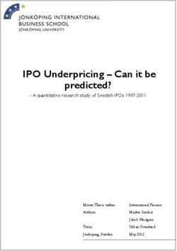 IPO Underpricing - Can it be predicted? - A quantitative research study of Swedish IPOs 1997-2011