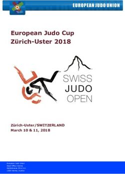 European Judo Cup Z&uuml;rich-Uster 2018 - Z&uuml;rich-Uster/SWITZERLAND March 10 & 11, 2018 - Swiss Judo Open