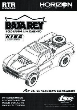 FORD RAPTOR 1:10 SCALE 4WD - Losi