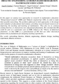 DIDACTIC ENGINEERING AS DESIGN-BASED RESEARCH IN MATHEMATICS EDUCATION