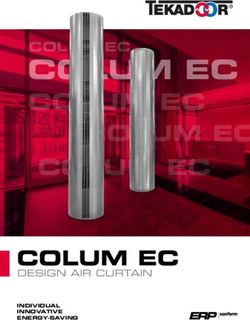 COLUM EC DESIGN AIR CURTAIN - INDIVIDUAL INNOVATIVE ENERGY-SAVING
