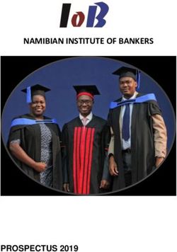 NAMIBIAN INSTITUTE OF BANKERS - PROSPECTUS 2019 - iob nam