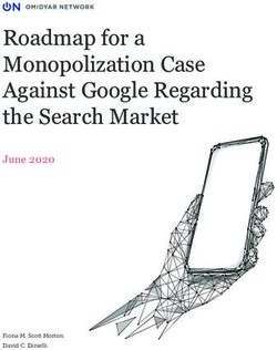Roadmap for a Monopolization Case Against Google Regarding the Search Market - June 2020