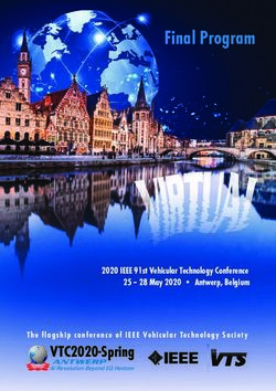 Final Program - VTC2020-Spring