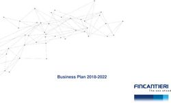 Business Plan 2018-2022 - Fincantieri