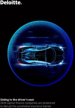 Sitting in the driver's seat - OEM captive finance companies are positioned to disrupt the automotive insurance market - Deloitte