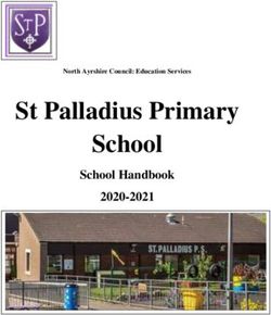St Palladius Primary School - School Handbook 2020-2021 - North Ayrshire ...