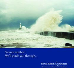 Stormy weather? We'll guide you through...