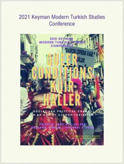 2021 Keyman Modern Turkish Studies Conference