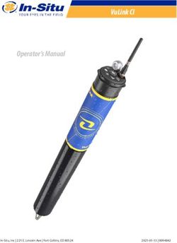 Operator's Manual - 2021-01-13 | 0094842 - Thermo Fisher Scientific