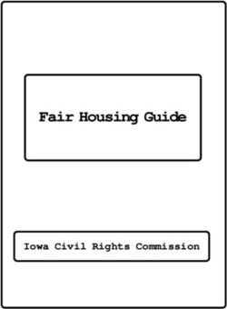 Fair Housing Guide - Iowa Civil Rights Commission - Iowa Publications Online