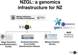 NZGL: A GENOMICS INFRASTRUCTURE FOR NZ - NESI - ERESEARCH 2020