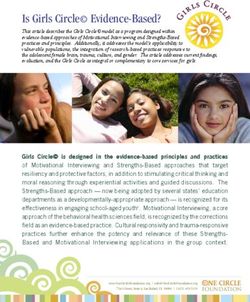 Is Girls Circle Evidence-Based?