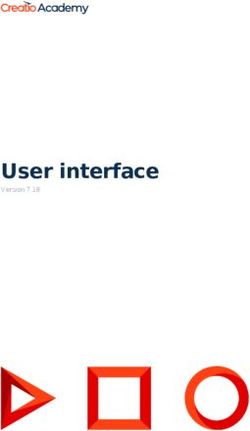 User interface Version 7.18 - Creatio Academy
