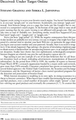 Deceived: Under Target Online - Stefano Grazioli and Sirkka L. Jarvenpaa