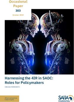 Occasional Paper 303 - Harnessing the 4IR in SADC: Roles for Policymakers - Africa Portal