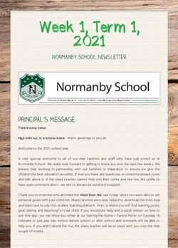 Week 1, Term 1, 2021 - Normanby School