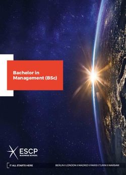 Bachelor in Management (BSc) - ESCP Business School 2022 - IT ALL STARTS HERE