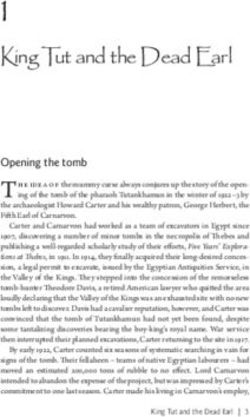 King Tut and the Dead Earl