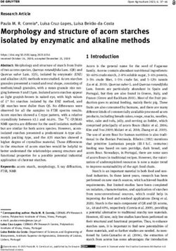 Morphology and structure of acorn starches isolated by enzymatic and alkaline methods