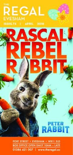 Issue.75 | April 2018 - The Regal Cinema Evesham