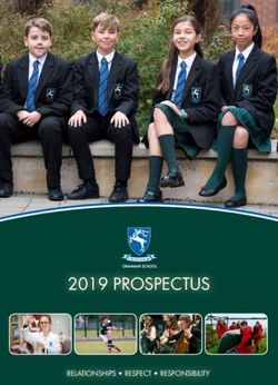 2019 PROSPECTUS RELATIONSHIPS RESPECT RESPONSIBILITY - Grosvenor Grammar School