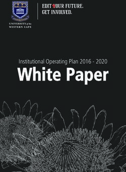 White Paper Institutional Operating Plan 2016 2020 - UWC